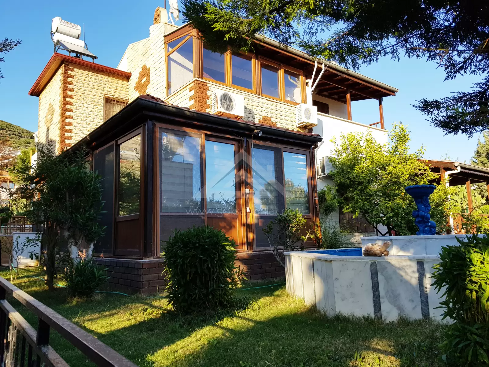Duplex House For Sale İn Akbuk 350 Meters To The Sea Full Furnished