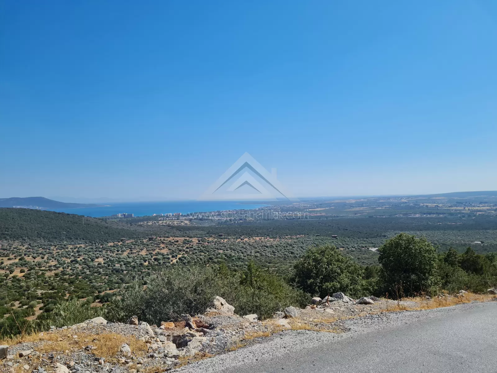 8.250 M2 Full Sea View Land For Sale In Fevzipaşa